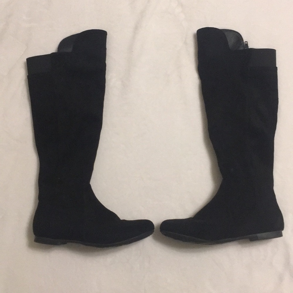 Black Suede Boots